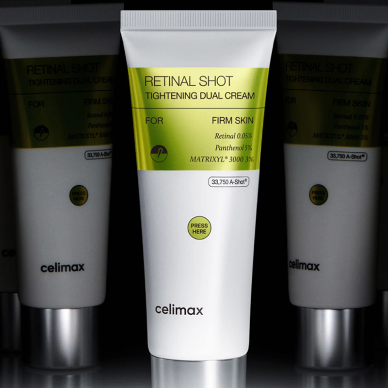 Night Cream - Oryginalny krem Celimax Retinal Shot Tightening