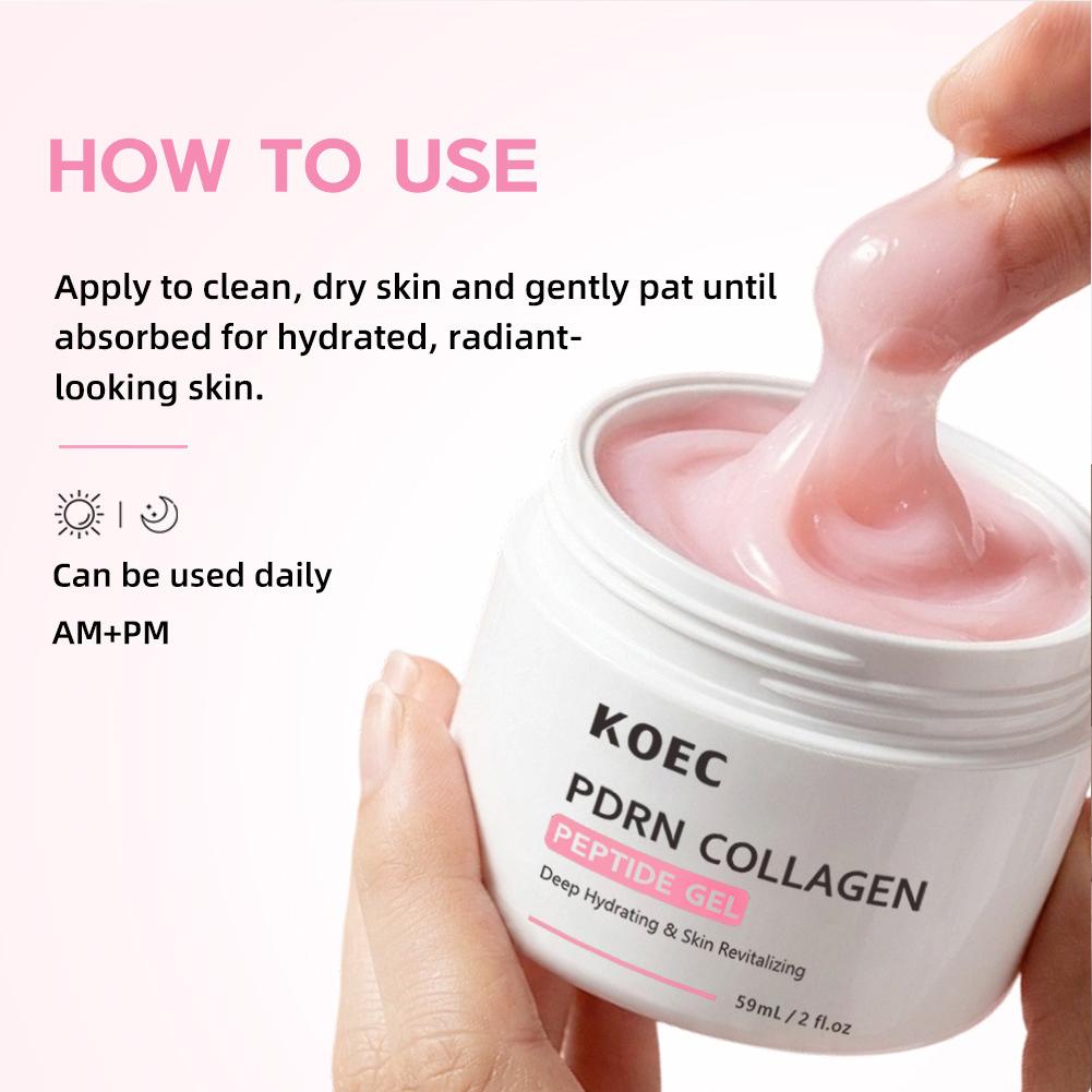 Skincare Glowing - KOEC Nawilżający Żel do Twarzy Głęboko
