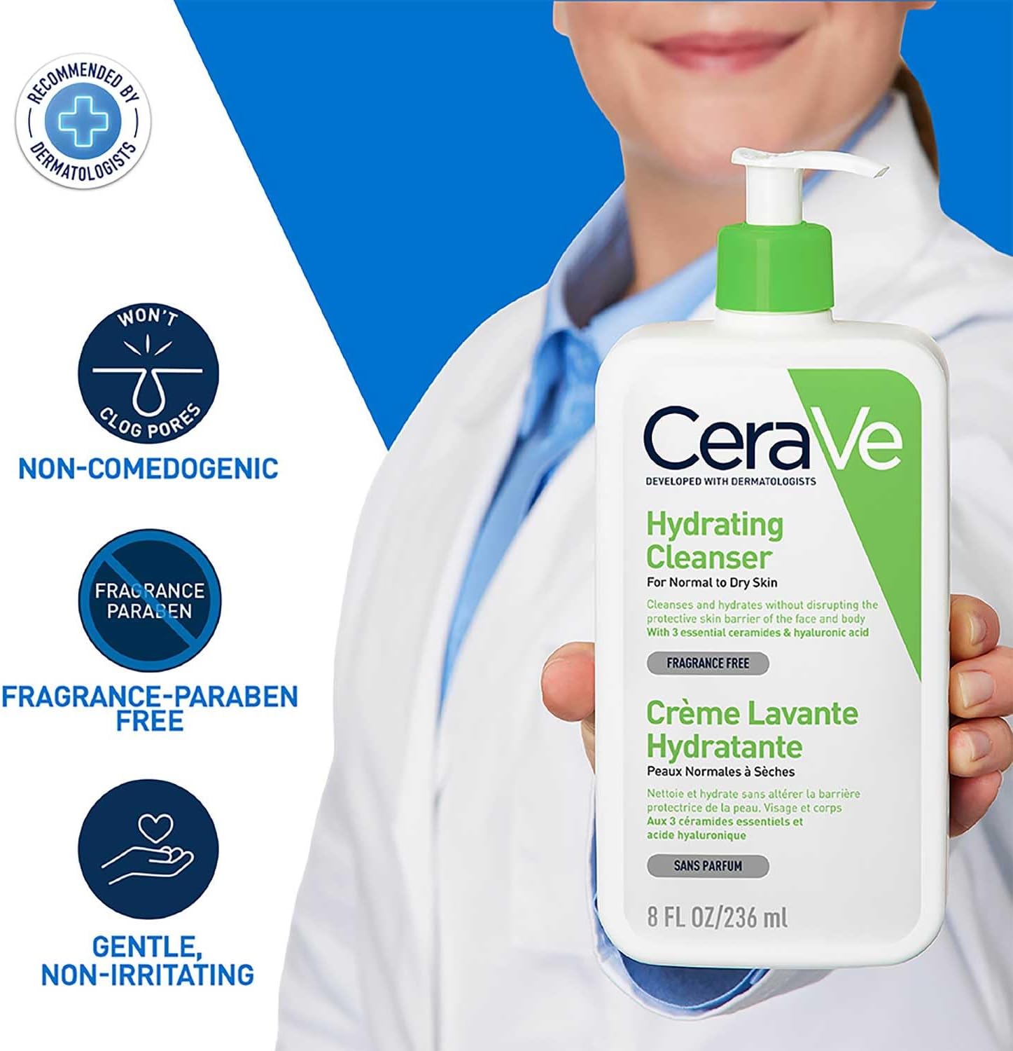 CeraVe Nawilżający Żel do Myci – Cleanser Face recenzja i cena