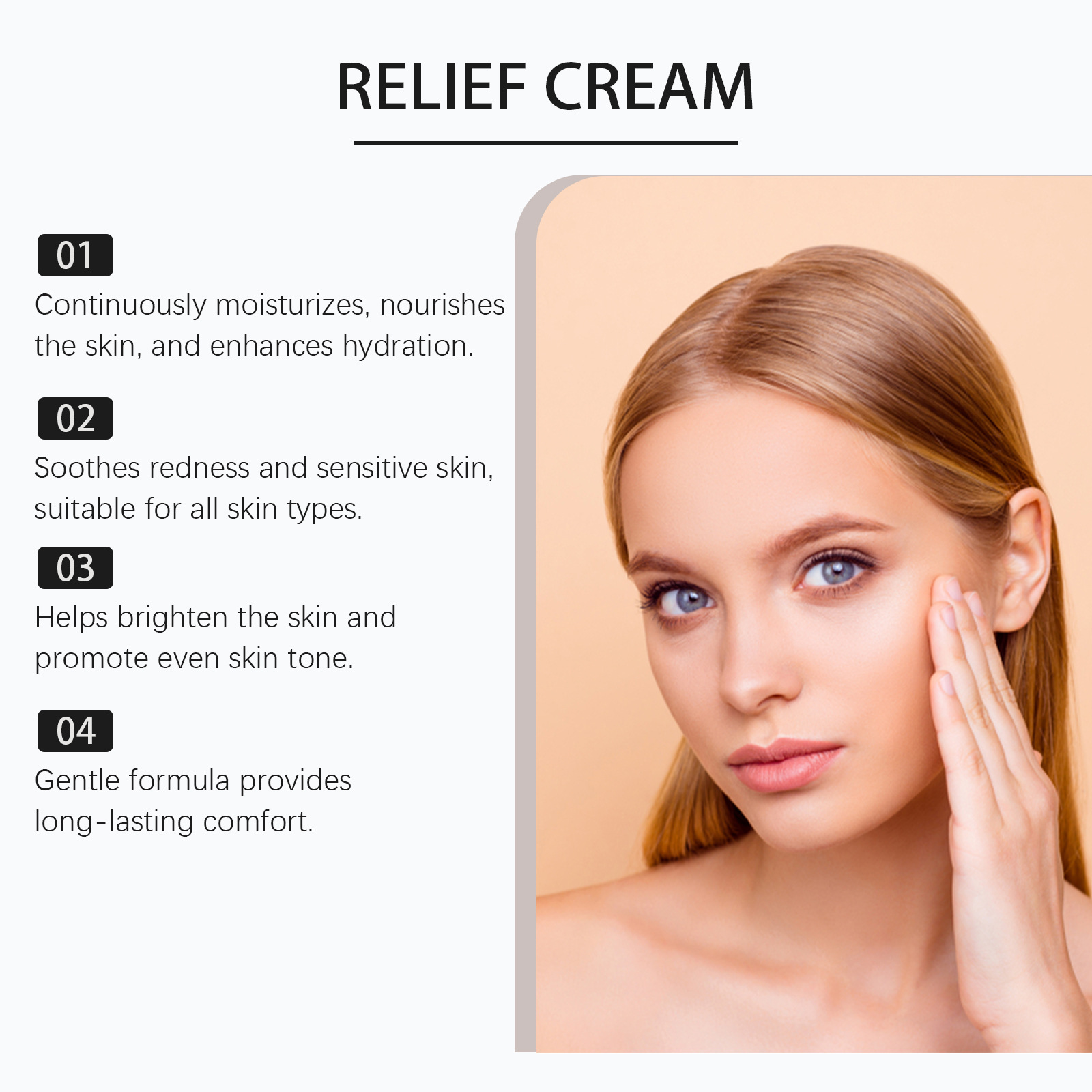 Krem 345 Relief, nawilżający,  – Skincare Glowing recenzja i cena