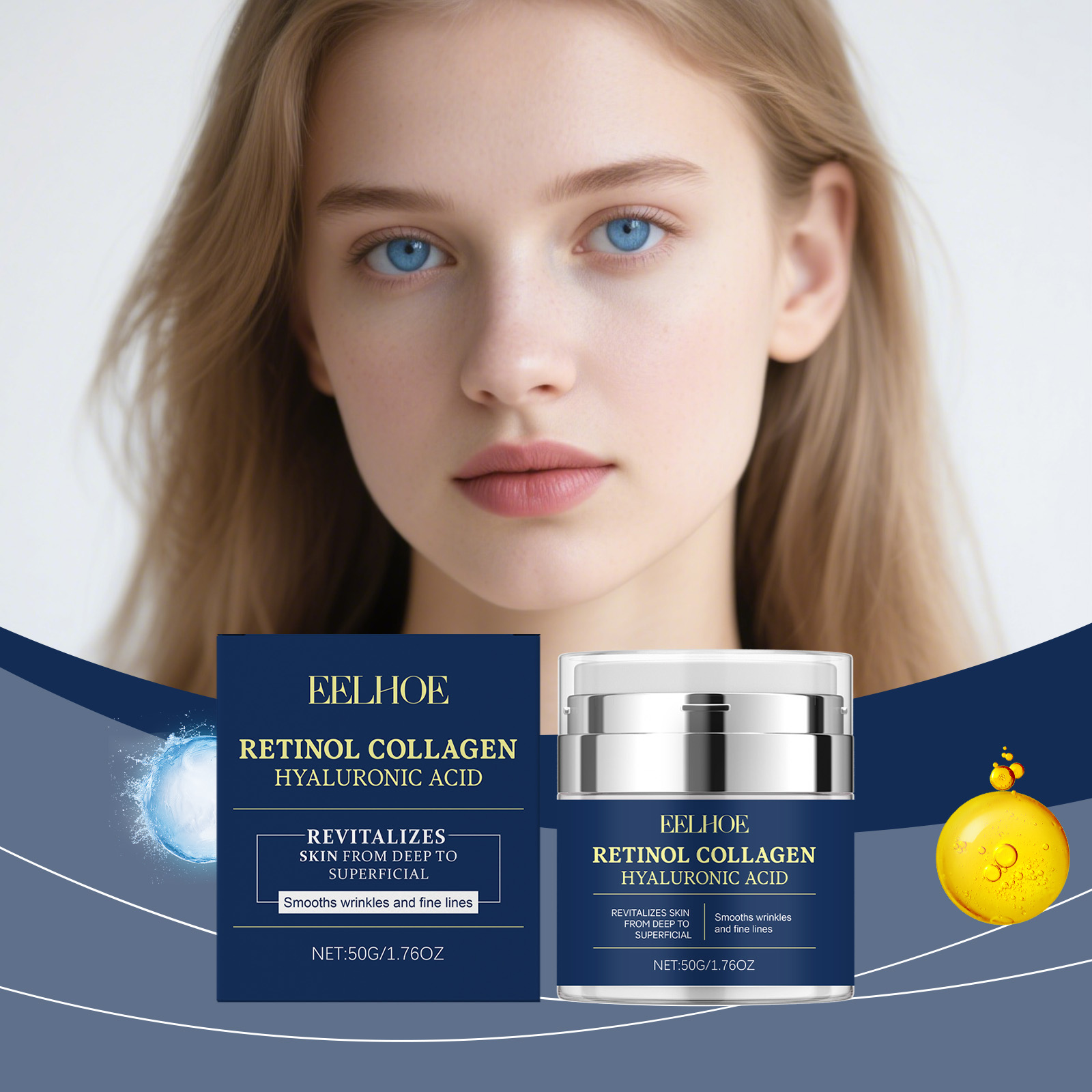 EELHOE Krem z Retinolem i Kola – Retinol Cream recenzja i cena